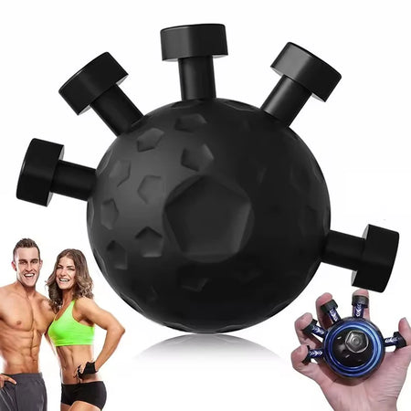 Balle d'exercice Portable pour les mains, balle d'entraînement de force des doigts, rehausseur de force de poignée de paume, exercice de force de préhension de l'avant-bras